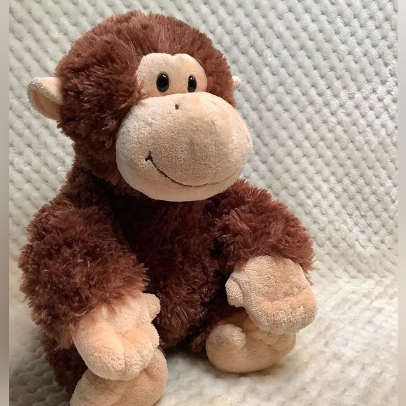 AURORA World 2016 Plush Tubbie Wubbies Brown Chimp Monkey Stuffed Animal Toy 🐵 - Picture 2 of 13